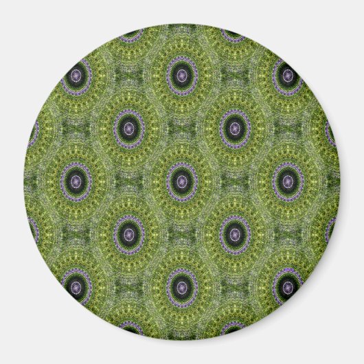 Lavendel Mandala Garden..... Magnet (Vorne)