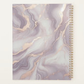 Lavendel-Marmorplaner mit silbernen Venen Planer (Rückseite)