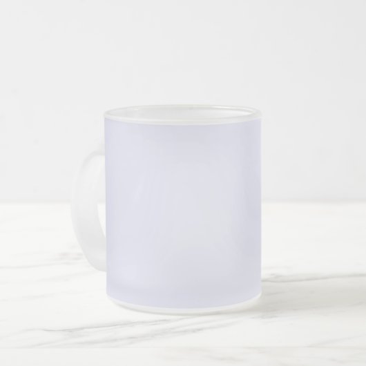 Lavendel Mattglastasse (Vorderseite Links)