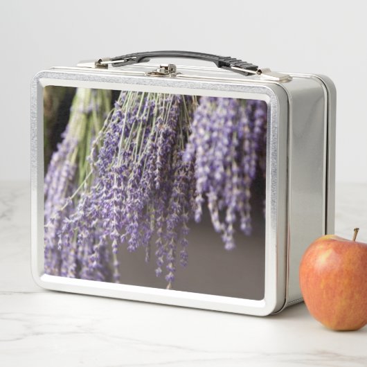 Lavendel Metall Brotdose (Beispiel)