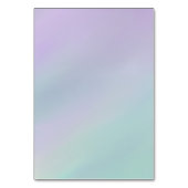 Lavendel-Minze-Tischnummer (Eichenbaum) Tischnummer (Rückseite)