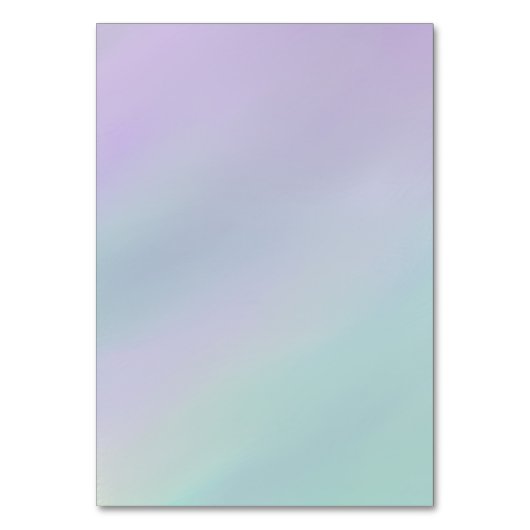 Lavendel-Minze-Tischnummer (Eichenbaum) Tischnummer (Rückseite)