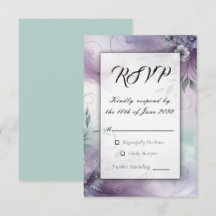 Lavendel-Mist und Wasserfarbenflüster