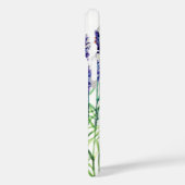 Lavendel mit Aquarellfarben bemalt Case-Mate iPhone Hülle (Rückseite / Links)