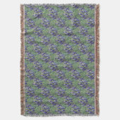 Lavendel mit Aquarellfarben bemalt Decke (Vorderseite Vertikal)