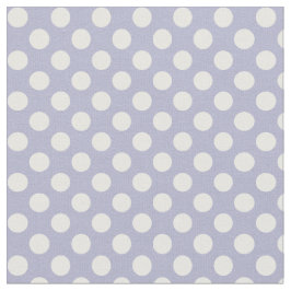 Lavendel mit weißem Tupfen-Gewebe Stoff