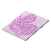 Lavendel Monarch Butterfly Notepad Notizblock (Rotiert)