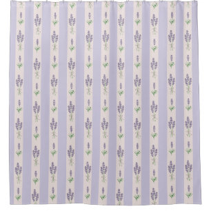 Lavendel-Muster-Duschvorhang Duschvorhang