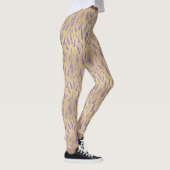 Lavendel-Muster Leggings (Rechts)