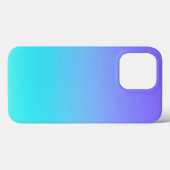 Lavendel nach Aqua Aquamarin Gradient Case-Mate iPhone Hülle (Rückseite (Horizontal))