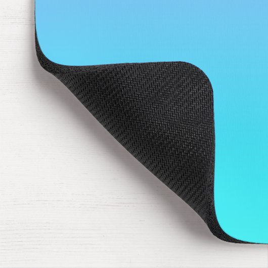 Lavendel nach Aqua Aquamarin Gradient Mousepad (Ecke)