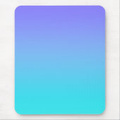 Lavendel nach Aqua Aquamarin Gradient Mousepad (Vorne)