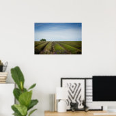 Lavendel nach Ernteplakat Poster (Heimbüro)