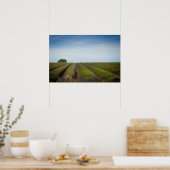 Lavendel nach Ernteplakat Poster (Küche)