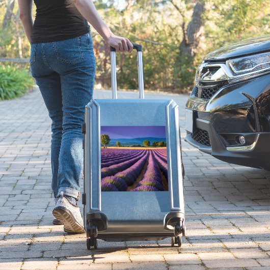 Lavendel Natur Außenwelt Landschaft Ruhe Friedlich Aufkleber (Koffer Insitu)