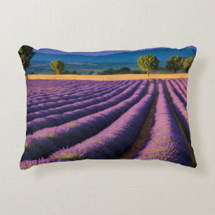 Lavendel Natur Außenwelt Landschaft Ruhe Friedlich Dekokissen
