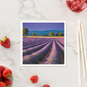 Lavendel Natur Außenwelt Landschaft Ruhe Friedlich Serviette (Beispiel)