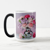 Lavendel-Nelken-Morphing-Tasse Verwandlungstasse (Links)