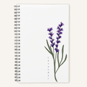 Lavendel Notizblock