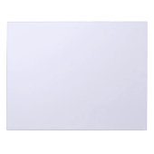 Lavendel Notizblock (Vorderseite)