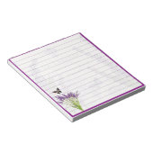 Lavendel Notizblock (angewinkelt)
