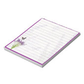 Lavendel Notizblock (Rotiert)
