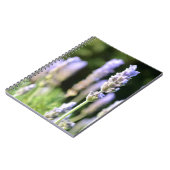 Lavendel-Notizbuch Notizblock (Linke Seite)