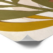 Lavendel-Olive-Botanikposter Poster (Ecke)