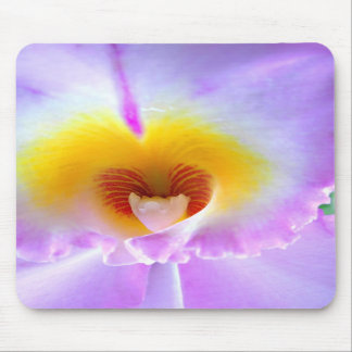 Lavendel-Orchideen-Mausunterlage Mousepad