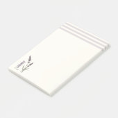 Lavendel Osten. Natur Post-it Klebezettel (angewinkelt)