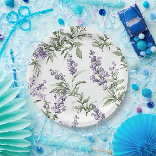 Lavendel, Pappteller (Party)