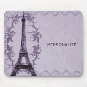 Lavendel-Paris-Schmutz Mousepad