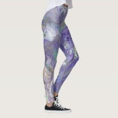 Lavendel & Pastel Abstrakte Leggings - "Naomi" (Rechts)