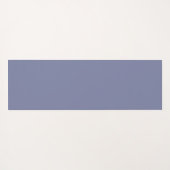 Lavendel Personalisiert Modernes Retro-Muster Yogamatte (Rückseite (Horizontal))