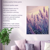 Lavendel-Pflanze Leinwanddruck