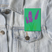 Lavendel-Pflanzen Button (Insitu)