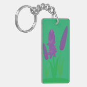 Lavendel Pflanzen Schlüsselanhänger (Vorderseite links)