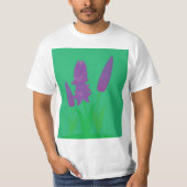 Lavendel Pflanzen T-Shirt (Vorderseite)