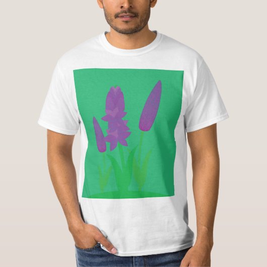 Lavendel Pflanzen T-Shirt (Vorderseite)