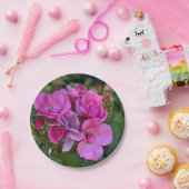 Lavendel Pink Rose Pappteller (Party)