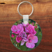 Lavendel Pink Rose Schlüsselanhänger (Vorderseite)