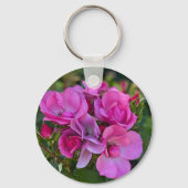 Lavendel Pink Rose Schlüsselanhänger (Rückseite)