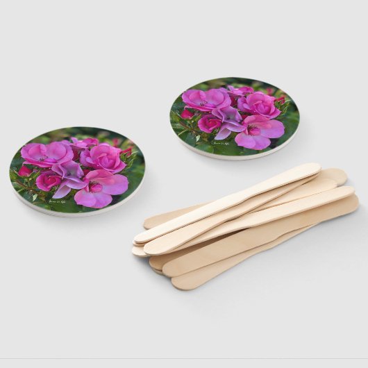 Lavendel Pink Roses Fächer (Non-assembled)