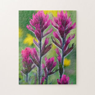 Lavendel-Pinsel Puzzle
