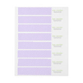 Lavendel Pinstripes (Bogen)