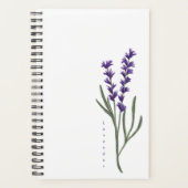 Lavendel Planner Planer (Vorderseite)