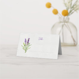 Lavendel Platzkarte
