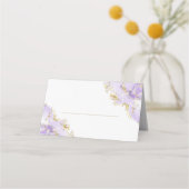 Lavendel Platzkarte (Vorderseite)