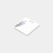 Lavendel post-it klebezettel (angewinkelt)