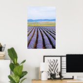 Lavendel Poster (Heimbüro)